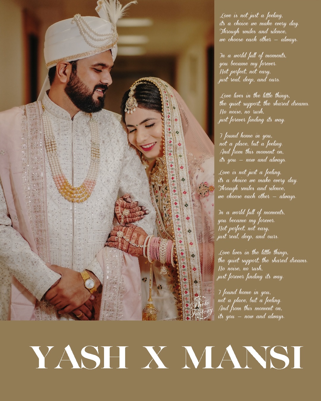 Featured wedding moment